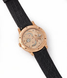 Cal. 1304 manual-winding F. P. Journe Chronometre Souverain silver dial rose gold dress watch for sale online at A Collected Man London UK specialist of independent watchmakers