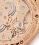 Calibre 1304 F. P. Journe Chronometre Souverain silver dial rose gold dress watch for sale online at A Collected Man London UK specialist of independent watchmakers