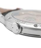 preowned Chronometre Souverain F. P. Journe platinum watch silver dial online at A Collected Man London specialist retailer of independent watchmakers in UK