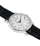 buy F. P. Journe Chronometre Souverain platinum watch silver dial online at A Collected Man London specialist retailer of independent watchmakers in UK
