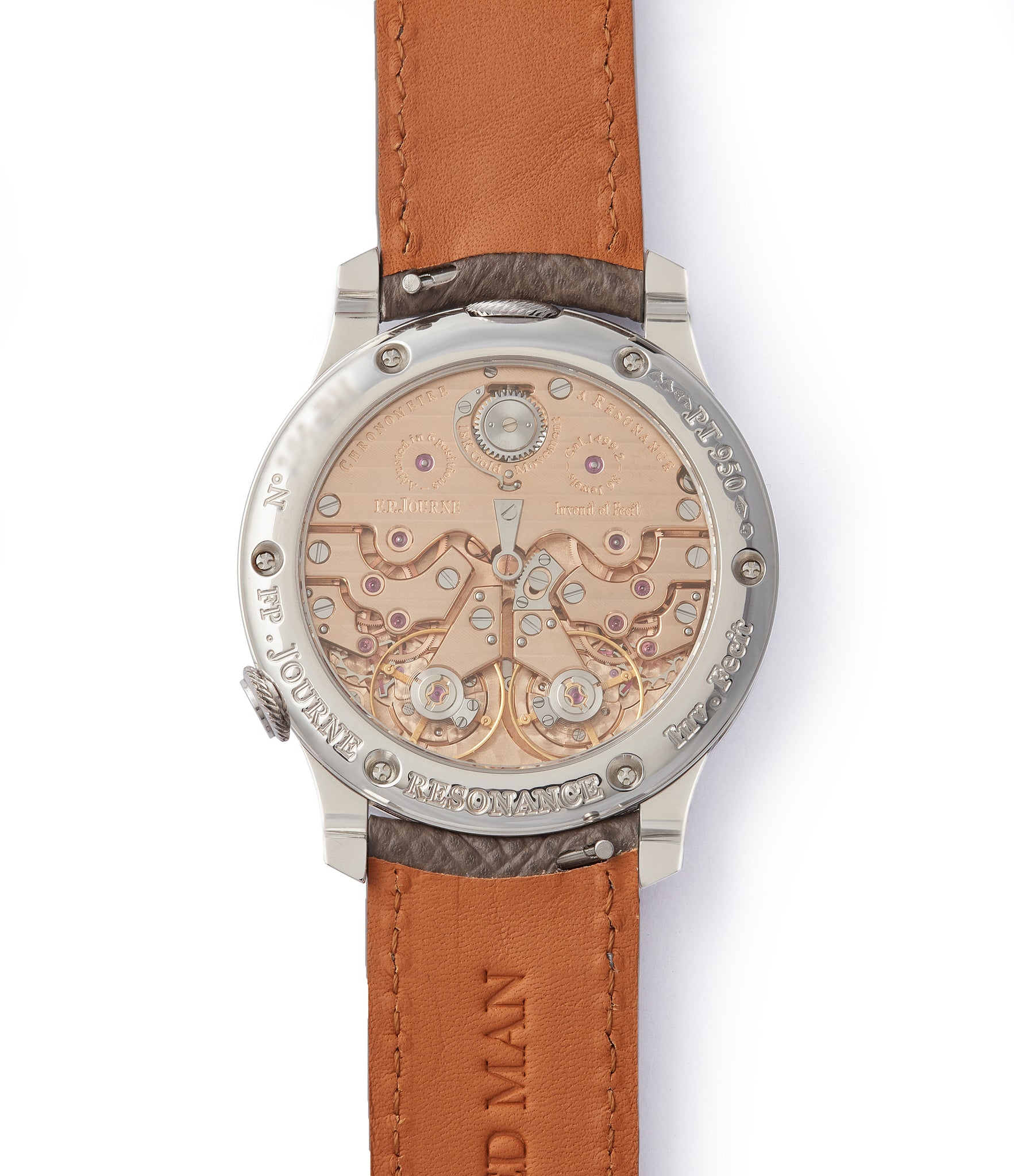 Chronomètre à Résonance | Gold Movement | Platinum