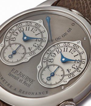 Chronomètre à Résonance | Gold Movement | Platinum