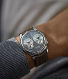 Chronomètre à Résonance | Ruthenium Dial | 40mm | Platinum