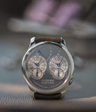 Chronomètre à Résonance | Ruthenium Dial | 40mm | Platinum