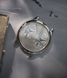 Chronomètre à Résonance | Ruthenium Dial | 40mm | Platinum