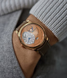 men's luxury wristwatch F. P. Journe Octa Lune rose gold dial rare pre-owned watch independent watchmaker for sale online A Collected Man London 