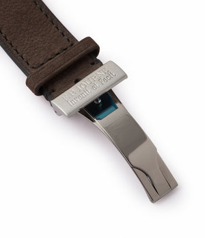 platinum F. P. Journe deployant clasp Octa Lune brass movement 38mm platinum independent watchmaker for sale online at A Collected Man London