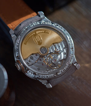 Cal. 1300.3 automatic F. P. Journe Octa Lune brass movement 38mm platinum independent watchmaker for sale online at A Collected Man London