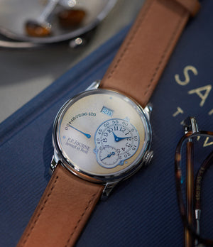 Octa Réserve de Marche F. P. Journe brass movement platinum 38mm pre-owned watch for sale online A Collected Man London UK specialist independent watchmakers