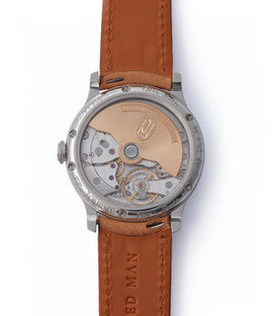 automatic Journe Octa Réserve de Marche brass movement platinum 38mm pre-owned watch for sale online A Collected Man London UK specialist independent watchmakers
