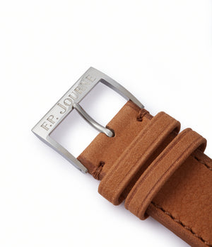 platinum tang buckle F. P. Journe Octa Réserve de Marche brass movement platinum 38mm pre-owned watch for sale online A Collected Man London UK specialist independent watchmakers