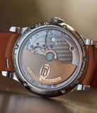 brass movement F. P. Journe Octa Réserve de Marche platinum 38mm pre-owned watch for sale online A Collected Man London UK specialist independent watchmakers