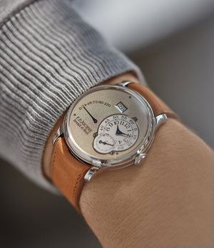 F. P. Journe Octa Réserve de Marche brass movement platinum 38mm pre-owned watch for sale online A Collected Man London UK specialist independent watchmakers