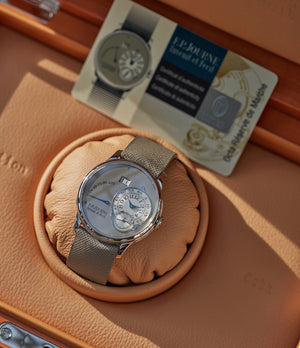 Octa Réserve de Marche | 38mm | Platinum