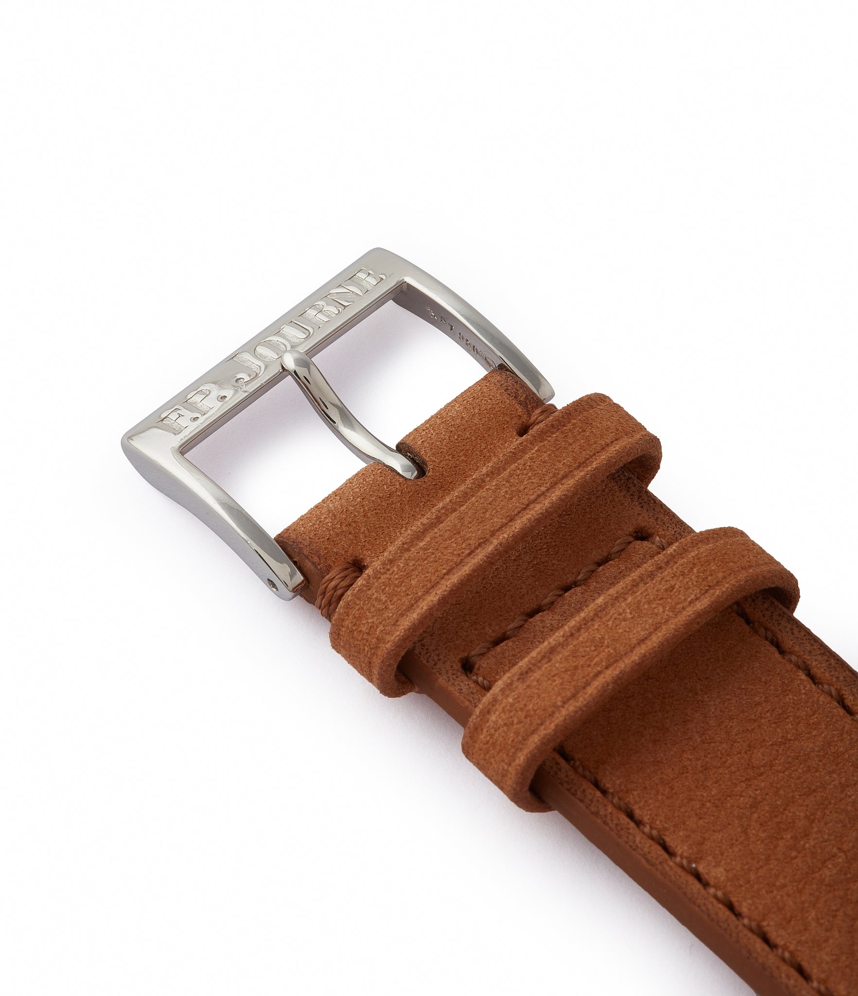 platnium F.P. Journe tang buckle Octa Reserve de Marche 38mm platinum brass movement dress watch for sale online at A Collected Man London UK specialist of independent watchmakers