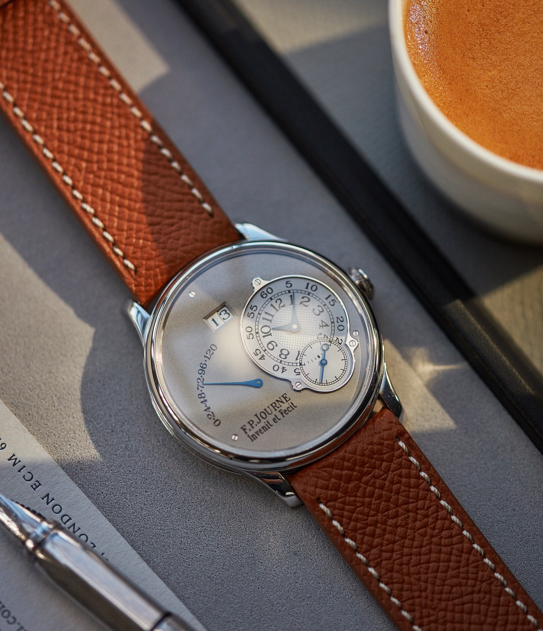 Octa Réserve de Marche | Brass Movement | 38mm | Platinum