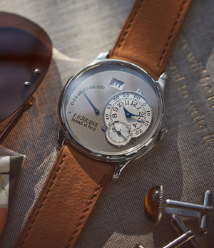 for sale F.P. Journe Octa Reserve de Marche 38mm platinum brass movement dress watch for sale online at A Collected Man London UK specialist of independent watchmakers