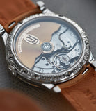 brass movement F.P. Journe Octa Reserve de Marche 38mm platinum dress watch for sale online at A Collected Man London UK specialist of independent watchmakers