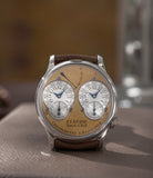 F.P. Journe “Pre-Souscription” Chronomètre à Résonance. Available to buy at A Collected Man, London.