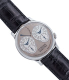 selling F. P. Journe Resonance rare brass movement twin-barrel guilloche dial automatic watch for sale online at A Collected Man London specialist of independent watchmakers