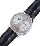 buy rare F. P. Journe Resonance brass movement twin-barrel guilloche dial automatic watch for sale online at A Collected Man London specialist of independent watchmakers