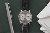 F. P. Journe Resonance rare guilloche dial automatic watch for sale online at A Collected Man London specialist of independent watchmakers