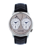 buy F. P. Journe Resonance rare brass movement twin-barrel guilloche dial automatic watch for sale online at A Collected Man London specialist of independent watchmakers