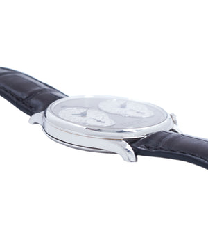 platinum F. P. Journe Resonance rare guilloche dial automatic watch for sale online at A Collected Man London specialist of independent watchmakers