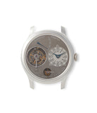Tourbillon Remontoir | Ruthenium Dial | 40mm | Platinum