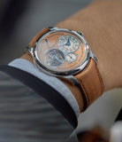 Tourbillon Souverain | Seconde Morte | 40mm | Platinum