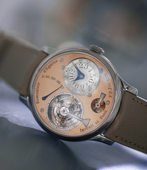 F.P Journe Tourbillon Souverain | Platinum | A Collected Man London