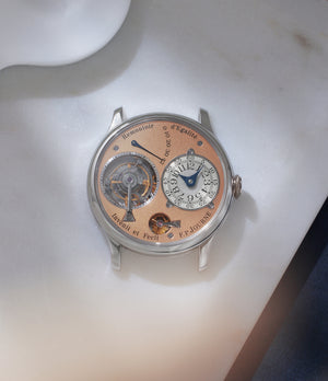 F.P Journe Tourbillon Souverain | Platinum | A Collected Man London