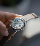 Tourbillon Souverain | Seconde Morte | 40mm | Platinum