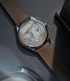 Tourbillon Souverain | Seconde Morte | 40mm | Platinum