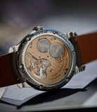 Tourbillon Souverain | Seconde Morte | 40mm | Platinum