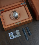 Tourbillon Souverain | Seconde Morte | 40mm | Platinum