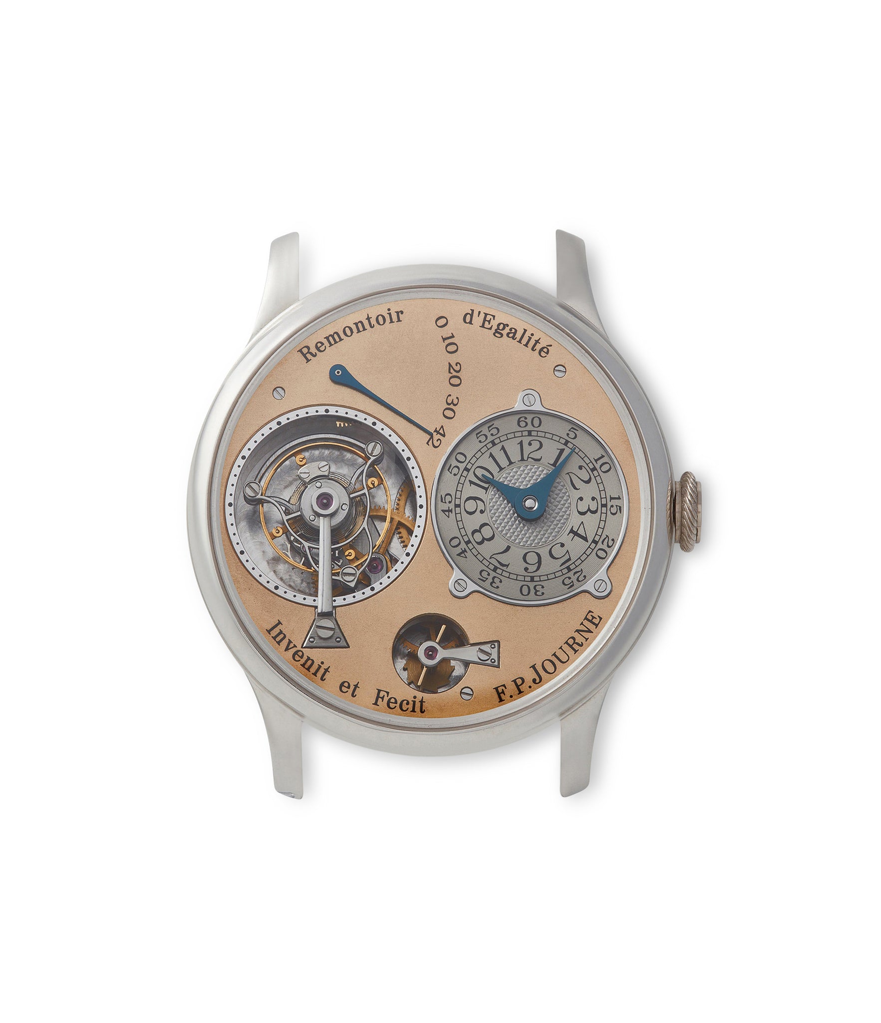 Tourbillon | Brass Movement | 38mm | Platinum