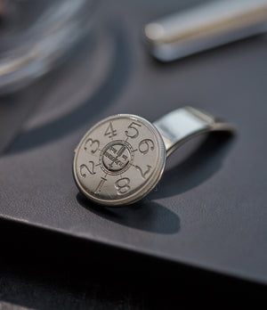 selling independent watchmaker F. P. Journe adjustable deployant clasp in platinum for sale online at A Collected Man London  Edit alt text