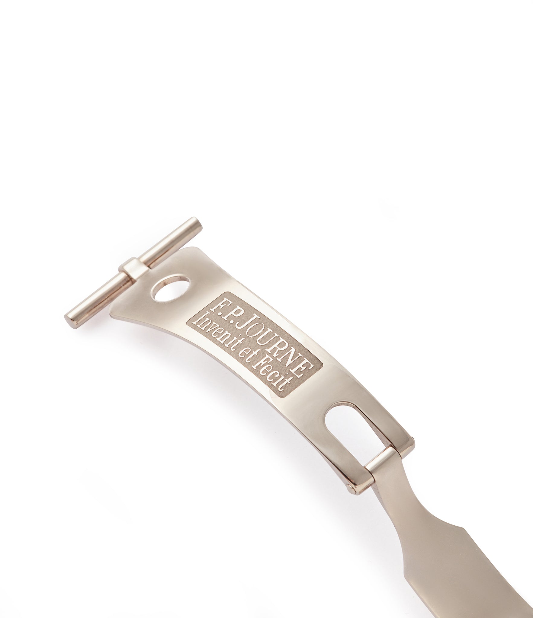 Adjustable deployant | Roland Iten Collaboration | platinum