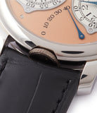 sell F. P. Journe Chronometre a Resonance platinum watch gold movement for sale online at A Collected Man London Uk specialist of independent watchmakers