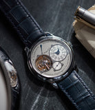 40mm F. P. Journe Tourbillon Souverain TN dead-beat seconds platinum pre-owned watch for sale online at A Collected Man London UK specialist of rare watches