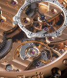 Display back caseback | luxury rare pre-owned F. P. Journe Chronomètre Optimum  Rose Gold preowned watch at A Collected Man London