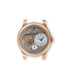Front dial case | F. P. Journe | Tourbillon Régence Circulaire |  | Regency dial | Rose Gold | Available worldwide at A Collected Man