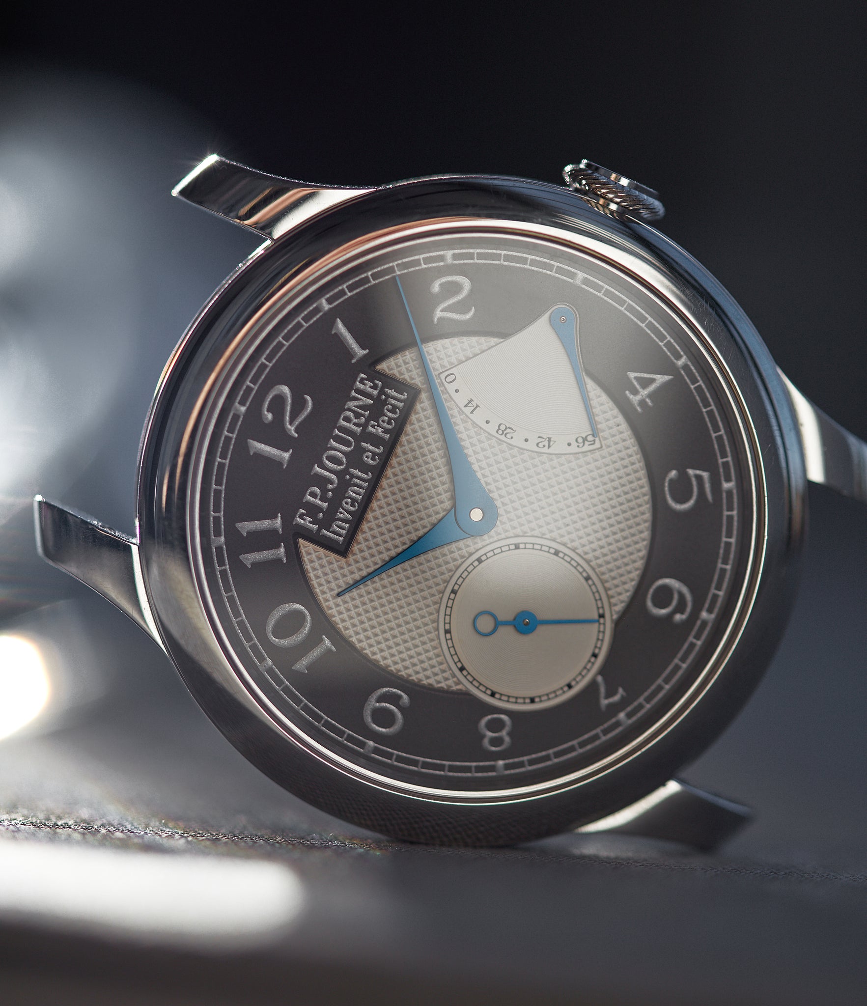 men's luxury watch F. P. Journe Chronometre Souverain de Boulle Limited Edition pre-owned rare watch for sale A Collected Man London