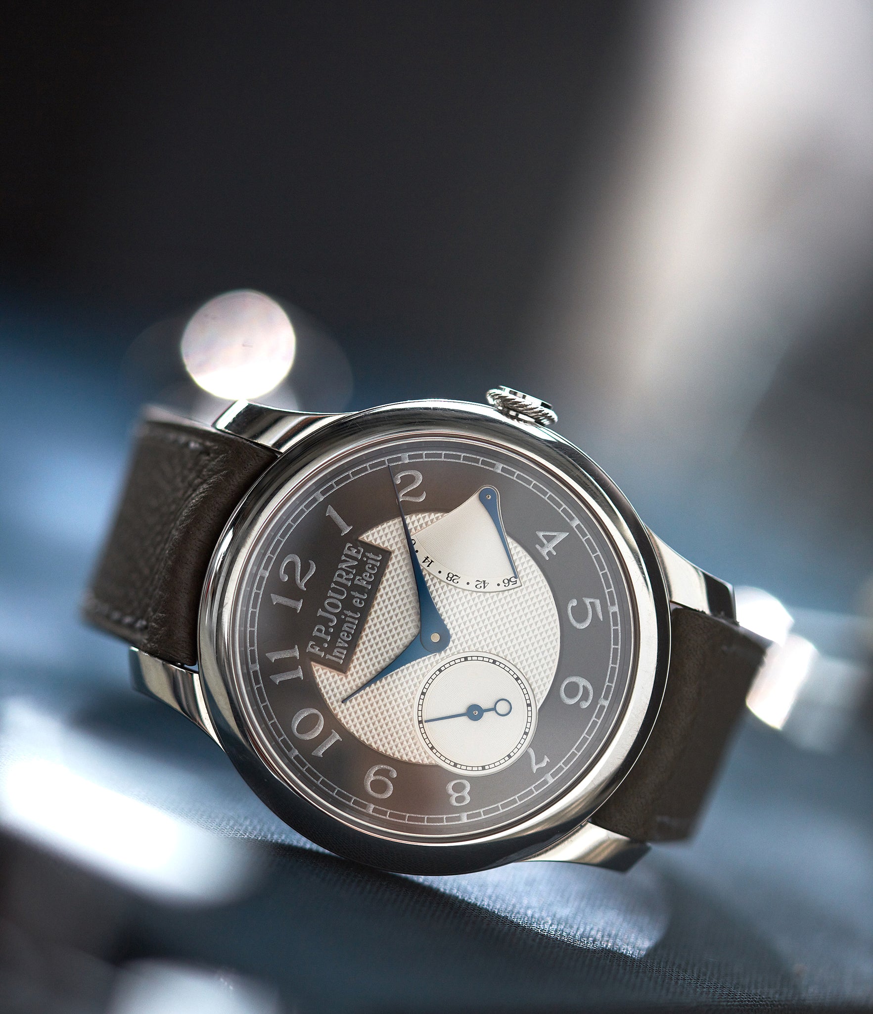 shop pre-owned F. P. Journe Chronometre Souverain de Boulle Limited Edition pre-owned rare watch for sale A Collected Man London