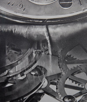 bid online on F. P. Journe Tourbillon drawing of Journe's first wristwatch by Julie Kraulis auctioned by A Collected Man London to fund Covid-19 vaccine research 