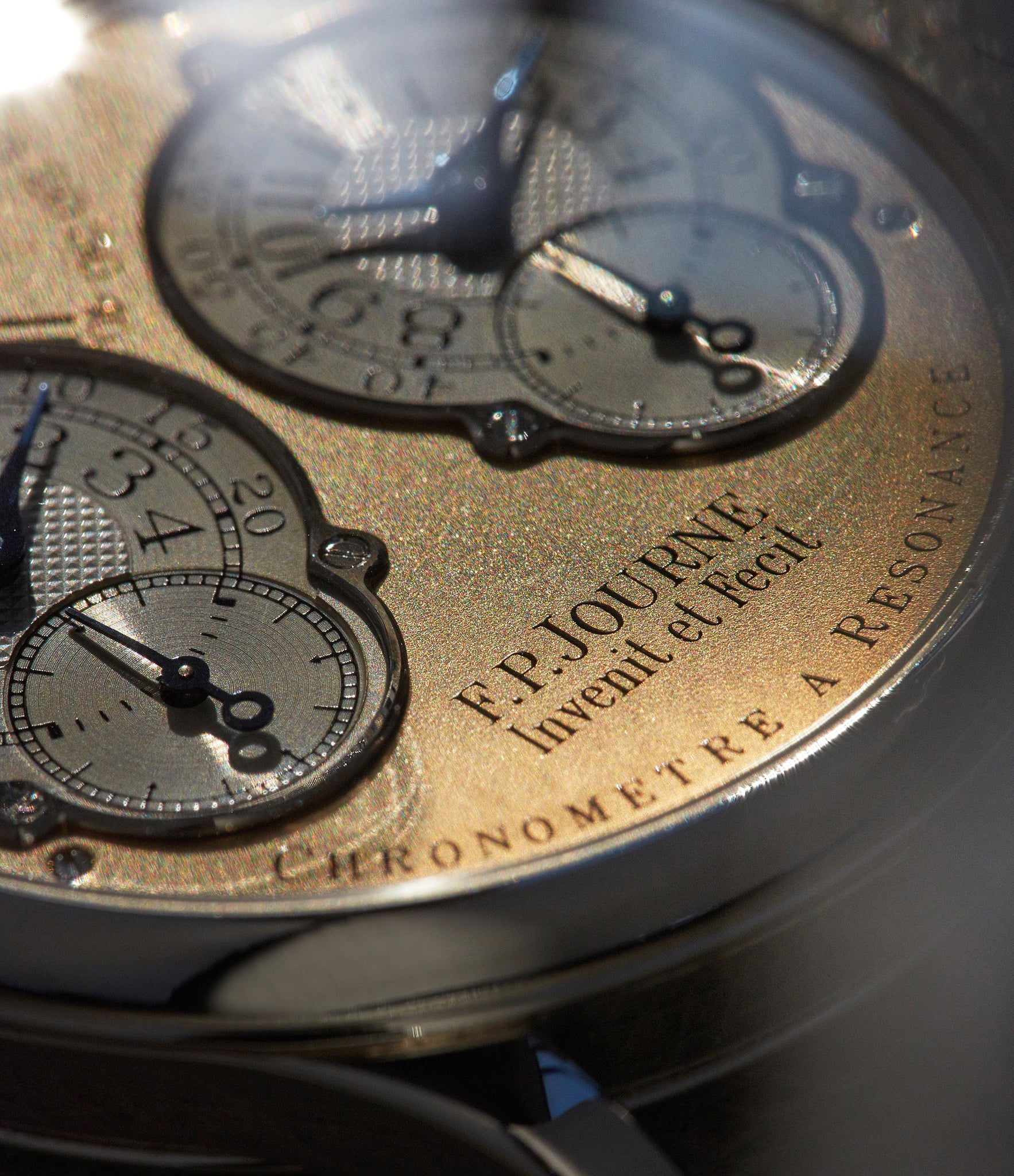 Chronomètre à Résonance | 38mm | Platinum