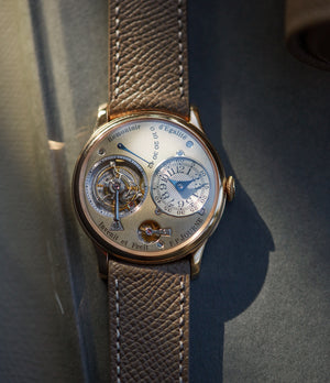 Tourbillon Souverain | Brass Movement | Rose Gold