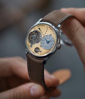 Tourbillon Souverain | Brass Movement | Platinum