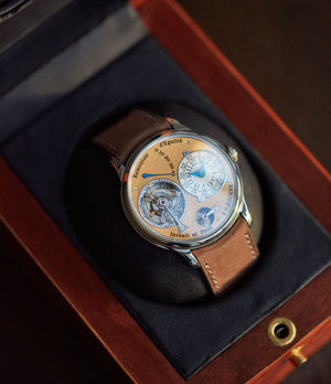 Tourbillon Souverain | Brass Movement | Platinum